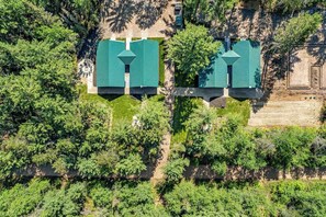Exterior - Modern dog-friendly cabin with hot tub, gas fireplace, patio, grill, & washer/dr (Conover)