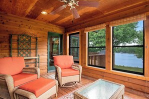 Interior - Dog-friendly lakefront getaway with dock, firepit, wet bar, game room, & AC (Eagle River)
