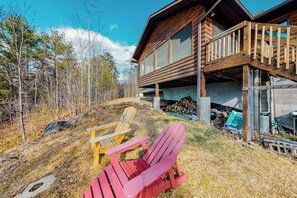 Property grounds - Quiet lakefront home with dock, canoe, & sunroom - dog-friendly (Lac Du Flambeau)