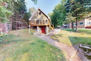 Exterior - North Twin Lake Cabin w/ kayak, paddle boards, dock, gas grill, fire pit & WIFI (Phelps)