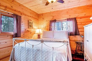 Iron/ironing board, WiFi, bed sheets - Remodeled Lakefront Cottage w/Free WiFi, Private Dock, Lake Views, & Gas Grill (Three Lakes)