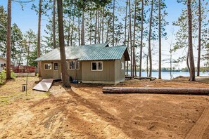 Exterior - Remodeled Lakefront Cottage w/Free WiFi, Private Dock, Lake Views, & Gas Grill (Three Lakes)