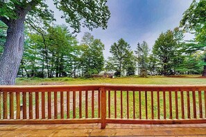 Property grounds - Dog-friendly, lakefront retreat with a deck, gas grill, & washer/dryer (Phelps)