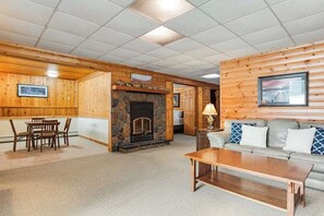TV, offices - Fantastic waterfront abode with wraparound deck, dock, & WiFi - dog-friendly (Manitowish Waters)