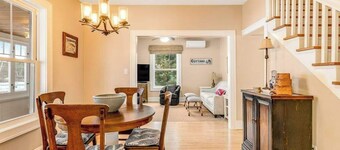 Charming lakefront home with shared dock, porch, & sunroom - walk downtown