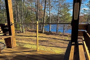 Property grounds - Cozy, Peaceful, Lakefront Retreat with Private Walking trails, Fire pit, & More (Eagle River)