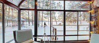 Serene Lakefront Home with Fire pit, Dock, WIFI, & Dog-Friendly