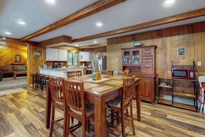 Dining - Serene Lakefront Home with Fire pit, Dock, WIFI, & Dog-Friendly (Lake Tomahawk)