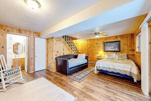 Iron/ironing board, WiFi, bed sheets - Lakefront dog-friendly retreat with sauna, dock, canoe, paddle board, & firepit (Lac Du Flambeau)