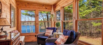 Lakefront Lodge w/ Firepit, Private Dock, and Kayaks - Dogs Welcome