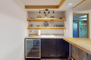 Interior - Lakefront home with private outdoor sauna, dock, firepit, wood fireplace & patio (Hazelhurst)
