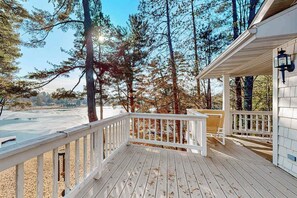 Property grounds - Lakefront home with amazing views, water access, foosball, & fireplace (Eagle River)
