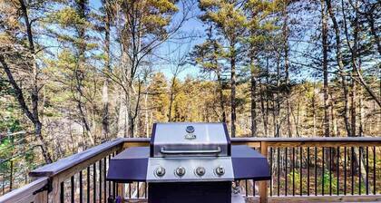 Updated home near downtown Eagle River & beach with fireplace, grill, decks, W/D