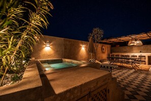 Terrace/patio - Dar Shihab exclusive - breakfast included - swimming pool (Marrakech)