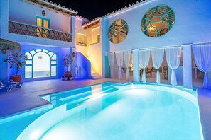 Pool - Casa De La Tita Belén, Rural House in the Sierra de Sevilla (La Puebla de los Infantes)