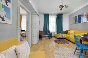 TV, offices - Unique Apartment | Air Conditioning | Remote Work (Lublin)