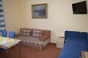 Appartement, vue colline | Coin séjour