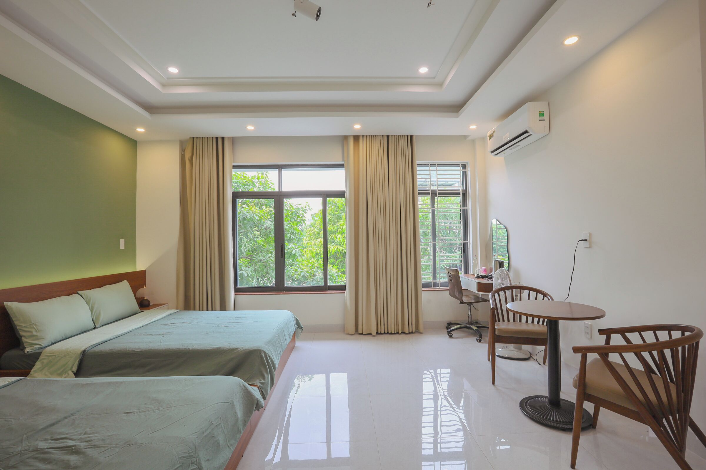 Family Quadruple Room, Balcony, City View | Laptop workspace, free WiFi