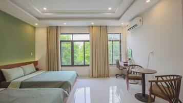 Family Quadruple Room, Balcony, City View | Laptop workspace, free WiFi
