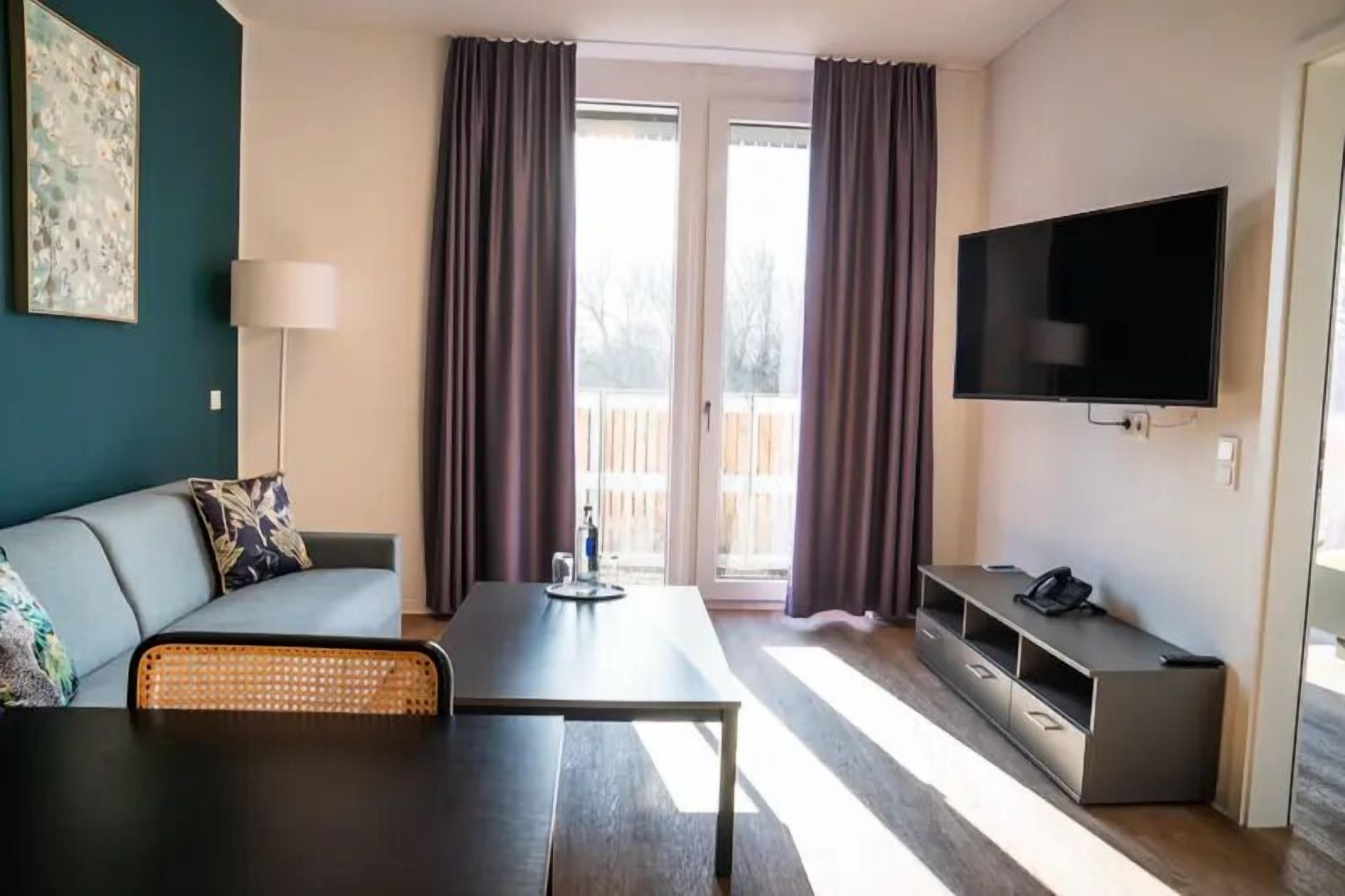 Suite Comfort, cucina, vista lago | Wi-Fi gratuito, accesso in sedia a rotelle
