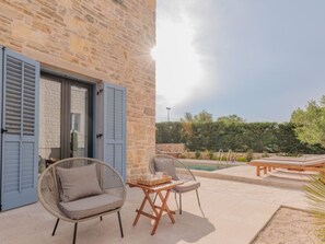 Terrace/patio - Seafront Villa Adriatica with pool by Interhome (Pašman/Neviđane)