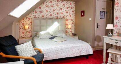 Chambre dâhĂŽtes « La Chambre Duo » avec terrasse et jardin partagĂ©s, Wi-Fi
