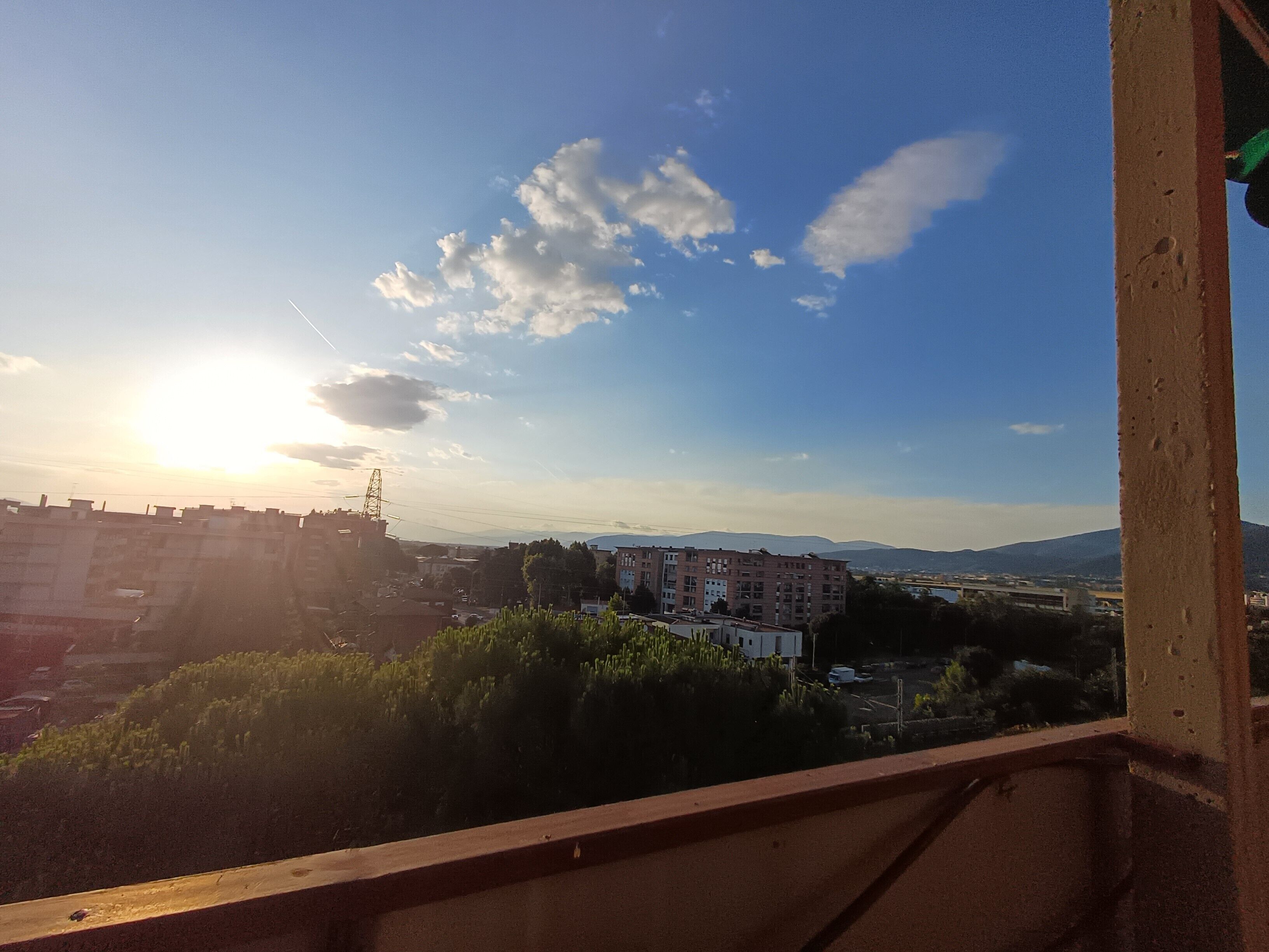 Vista desde la propiedad