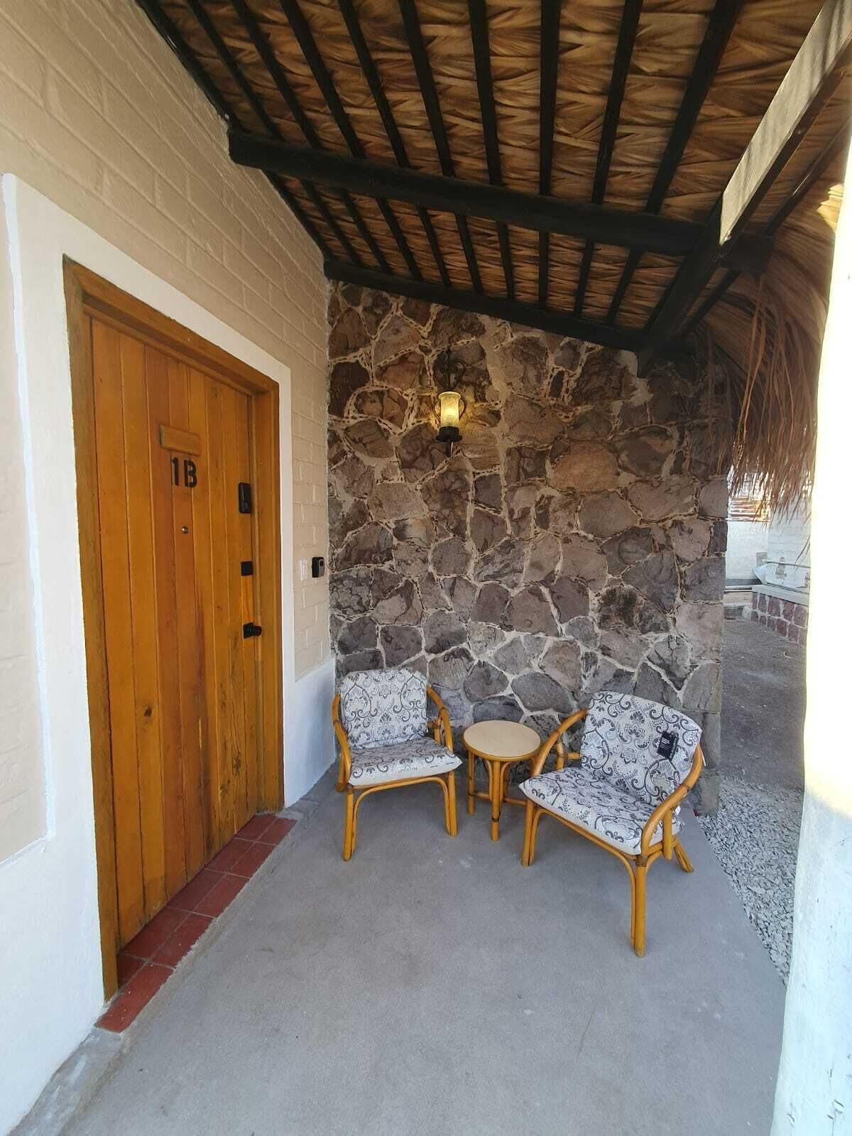 Standard Cabin, Balcony, Garden View | Terrace/patio