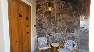 Standard Cabin, Balcony, Garden View | Terrace/patio