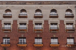 Front of property – evening/night