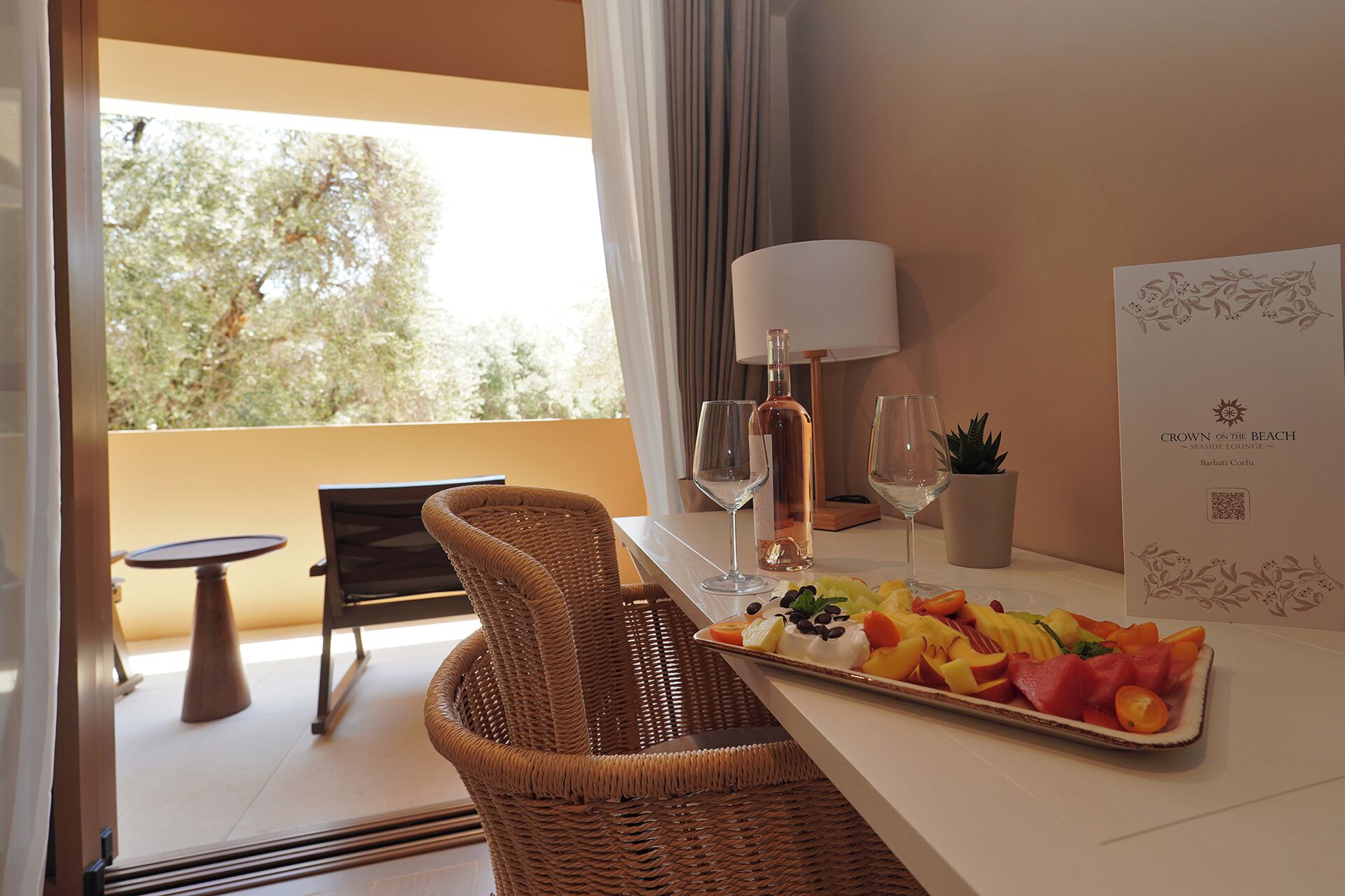 Ionian Executive Garden View Room | Minibar, in-room safe, laptop workspace, iron/ironing board