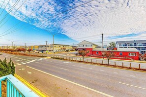 View from property - Upscale condo in heart of Dewey with pool & AC - walk to beach, bay & hot spots (Dewey Beach)