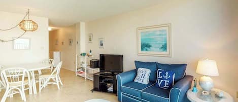 TV, DVD player, offices