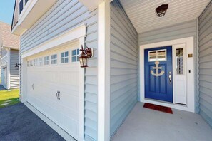 Exterior detail - Millville by the sea home w/ shared pool, WiFi, central AC, W/D, & gas fireplace (Millville)