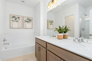 Hair dryer, towels