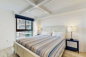 Iron/ironing board, WiFi, bed sheets - Sea Colony Ocean renovated beachfront condo with balcony, AC, pools, & tennis (Bethany Beach)