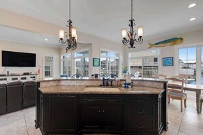 Interior - West Fenwick waterfront dream with stunning rooftop deck views, dock & firepit (Selbyville)