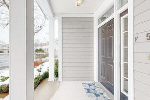 Exterior detail - Bear Trap Dunes home w/ AC, fireplace, balcony, W/D, beach shuttle (Ocean View)