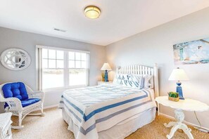 Iron/ironing board, WiFi, bed sheets - Bethany Bay Third-Floor Condo with Pool, Tennis Court, & Board Games (Ocean View)