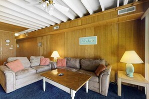 Fernseher, Kamin, DVD-Player