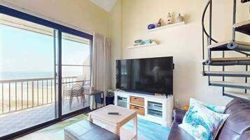 TV, DVD player, offices