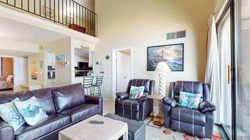 TV, DVD player, offices