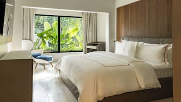 In-room safe, blackout curtains, soundproofing, iron/ironing board