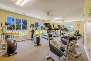Fitness facility - Salt Pond home in golf community with pools, tennis, & pickleball - near beach (Bethany Beach)