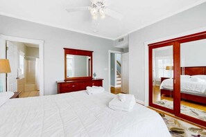 Iron/ironing board, WiFi, bed sheets - House near the ocean with a rooftop deck, central AC & W/D - walk to the beach (Dewey Beach)