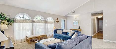 TV, DVD player, offices