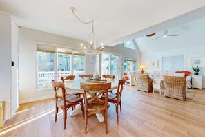 Dining - South Bethany cottage with private pool, firepit, & more - 5 minutes from beach (South Bethany)