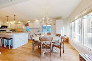 Dining - South Bethany cottage with private pool, firepit, & more - 5 minutes from beach (South Bethany)