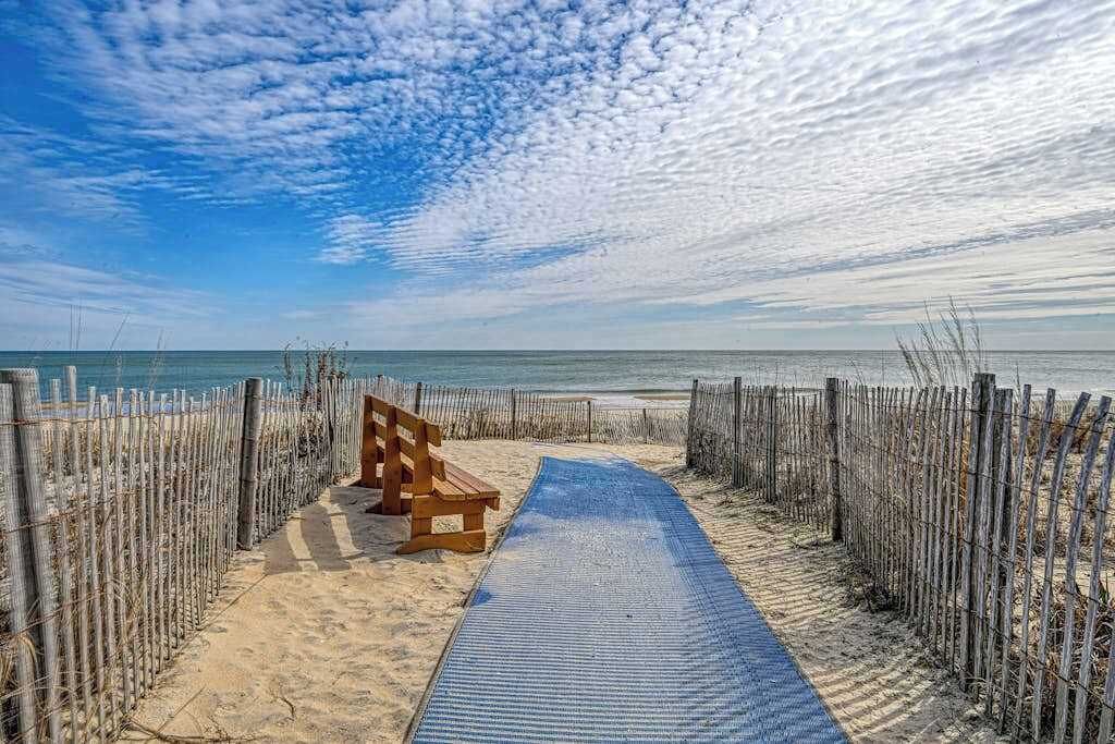 Beach nearby