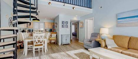TV, DVD player, offices